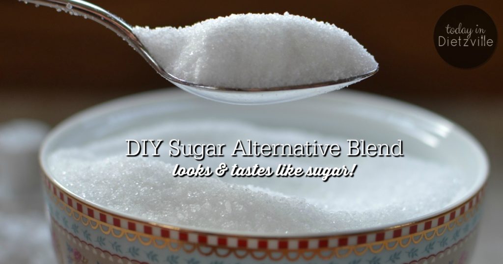 DIY Sugar Alternative Blend {looks & tastes like sugar!}