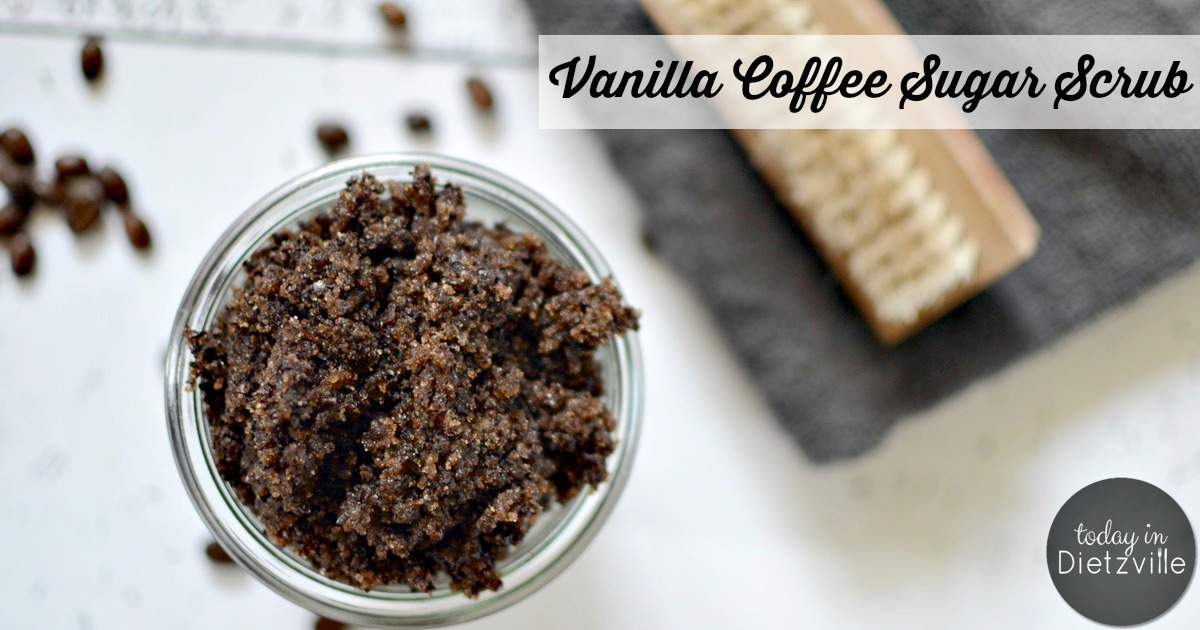 AllNatural Vanilla Coffee Sugar Scrub All The Nourishing Things