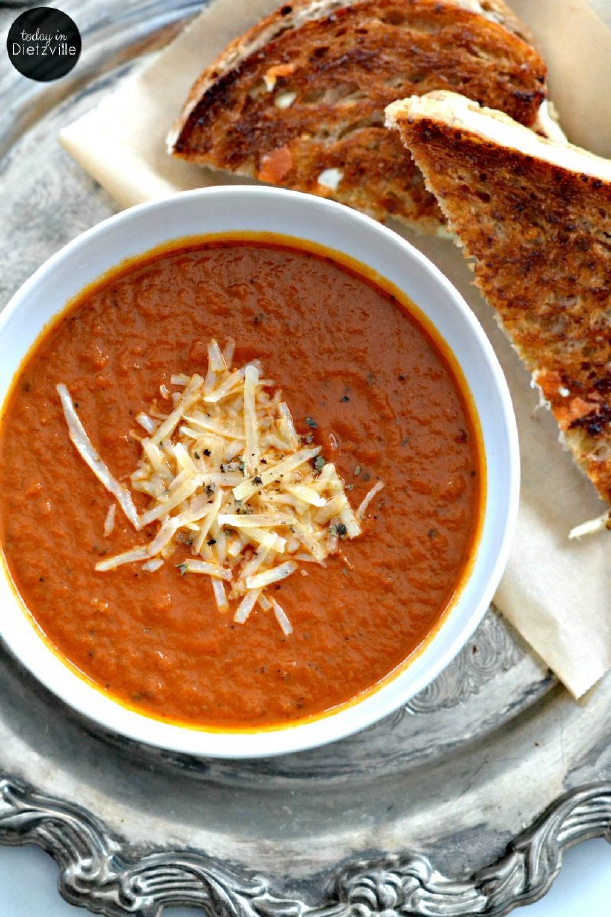 The Best Tomato Basil Soup Ever In Less Than 30 Minutes