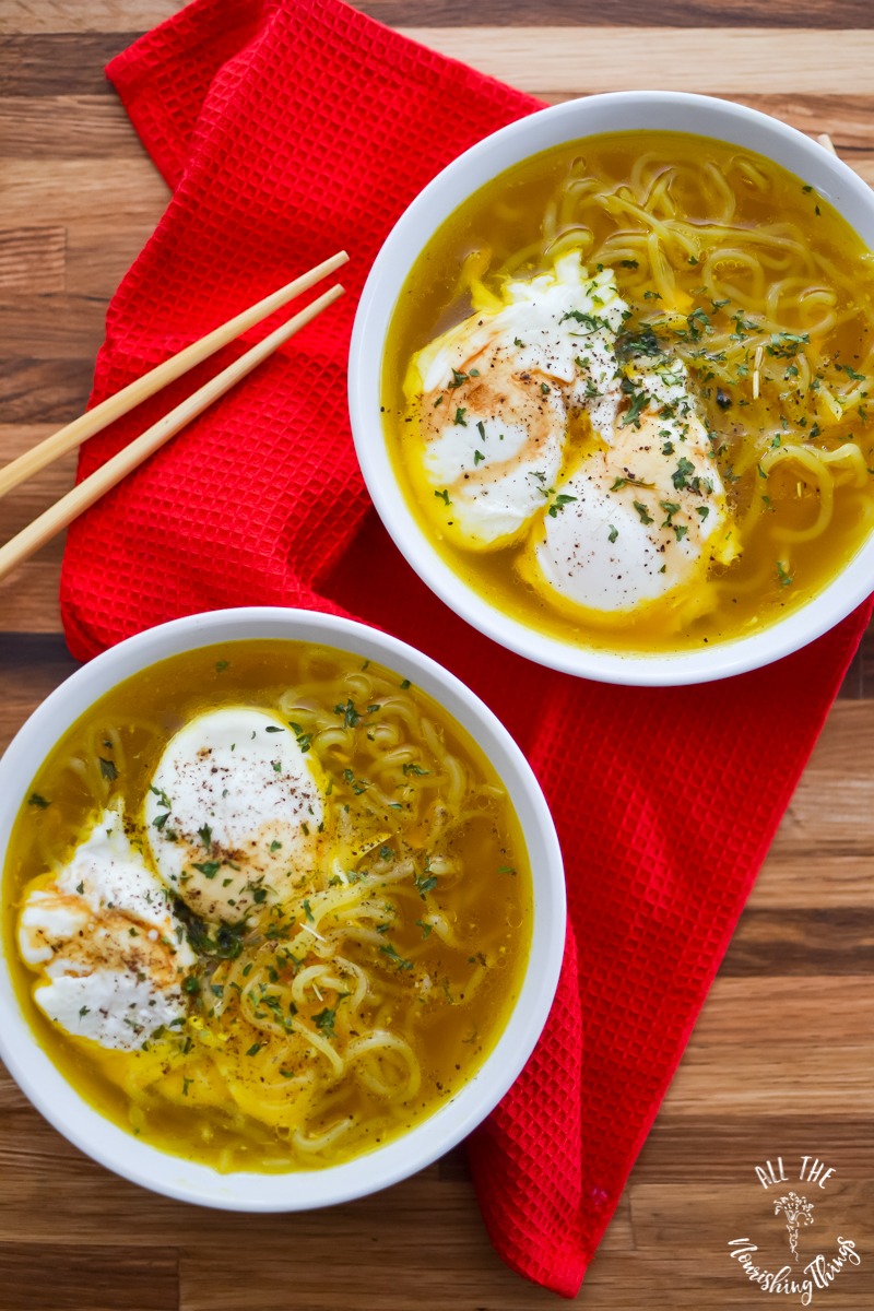 Ramen noodles with clearance egg