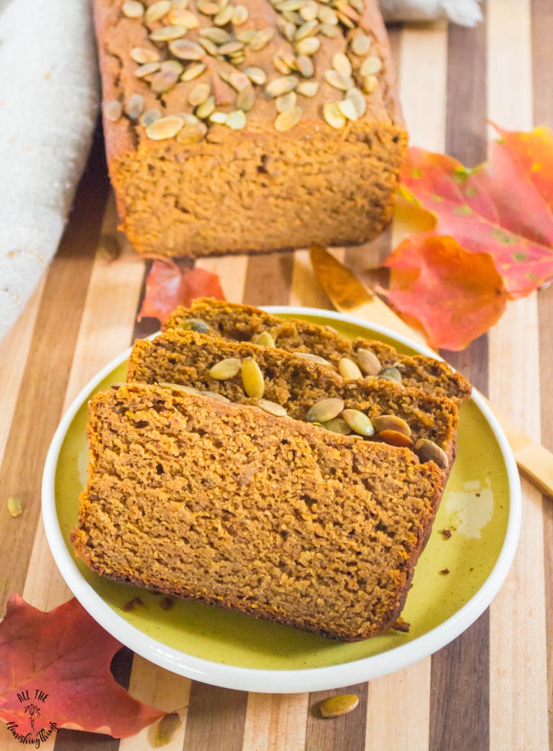 Best Cassava Flour Pumpkin Bread Nut Free Grain Free Dairy Free