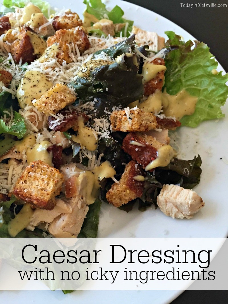 Whole Food Caesar Salad Dressing Caesar Dressing With No Icky Ingredients